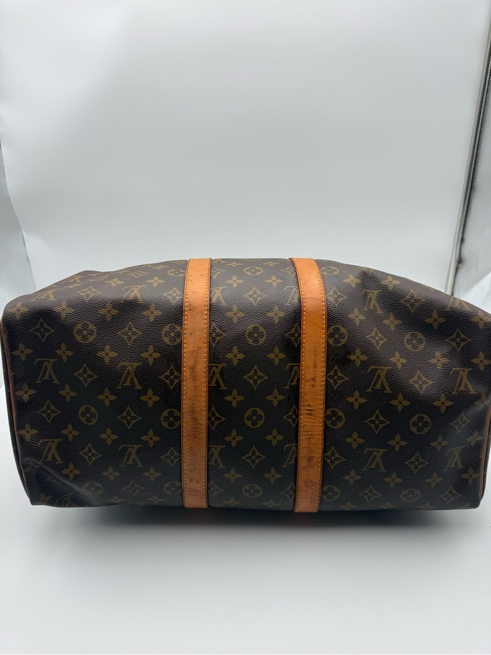 Louis Vuitton Brown Monogram Keepall 45 - Picture 3 of 14